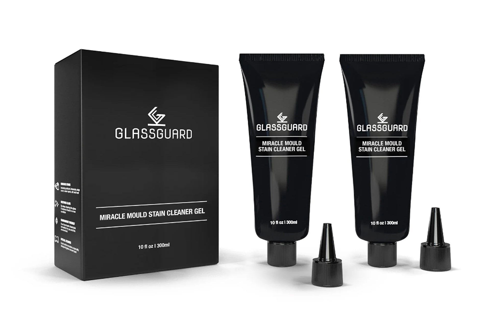 GLASSGUARD™  Miracle Mould Stain Cleaner Gel x 2