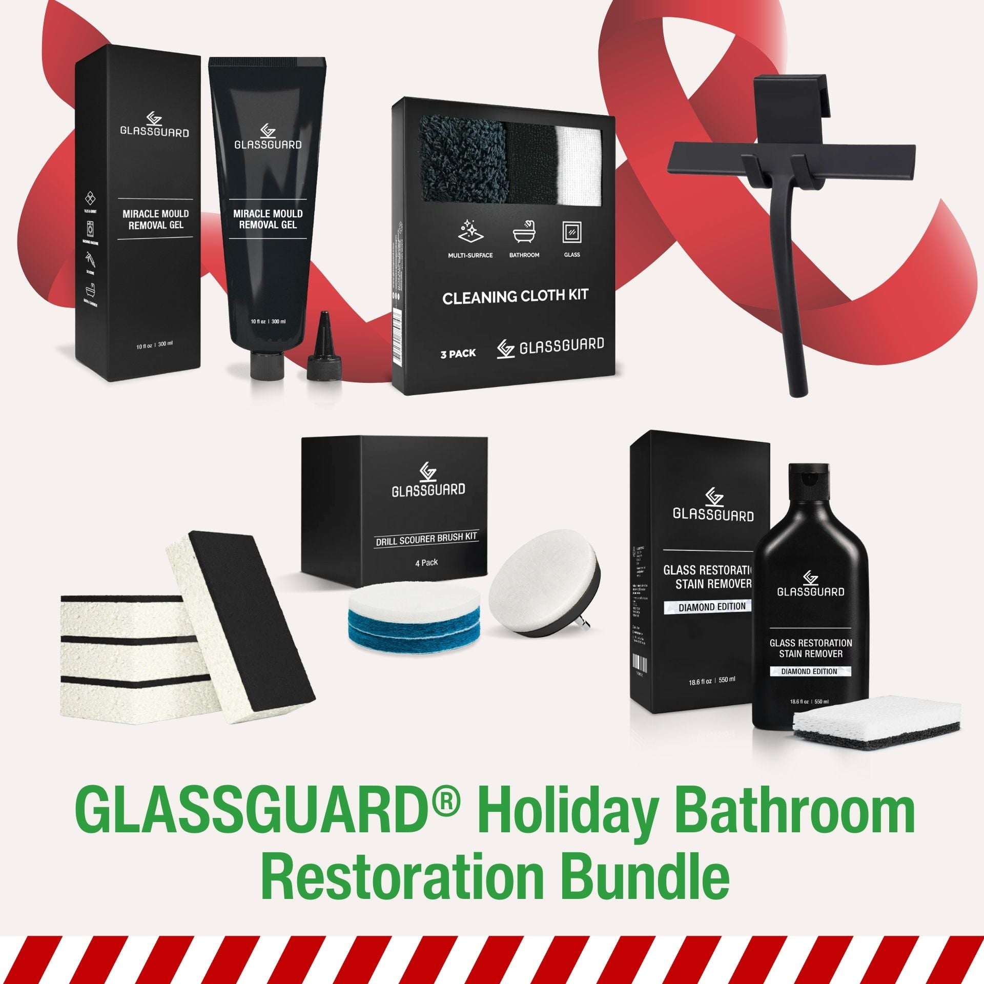 GLASSGUARD™ Holiday Bathroom Restoration Bundle