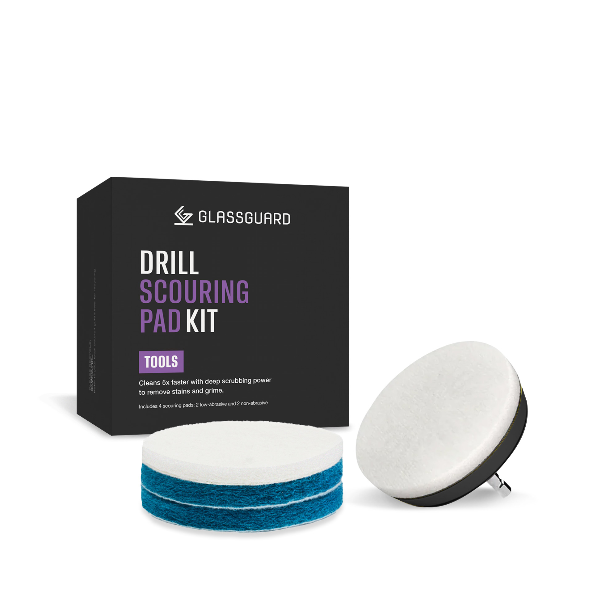GLASSGUARD™ Drill Scourer Pad Kit image
