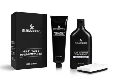 GLASSGUARD™ Glass Stain & Mould Remover Kit