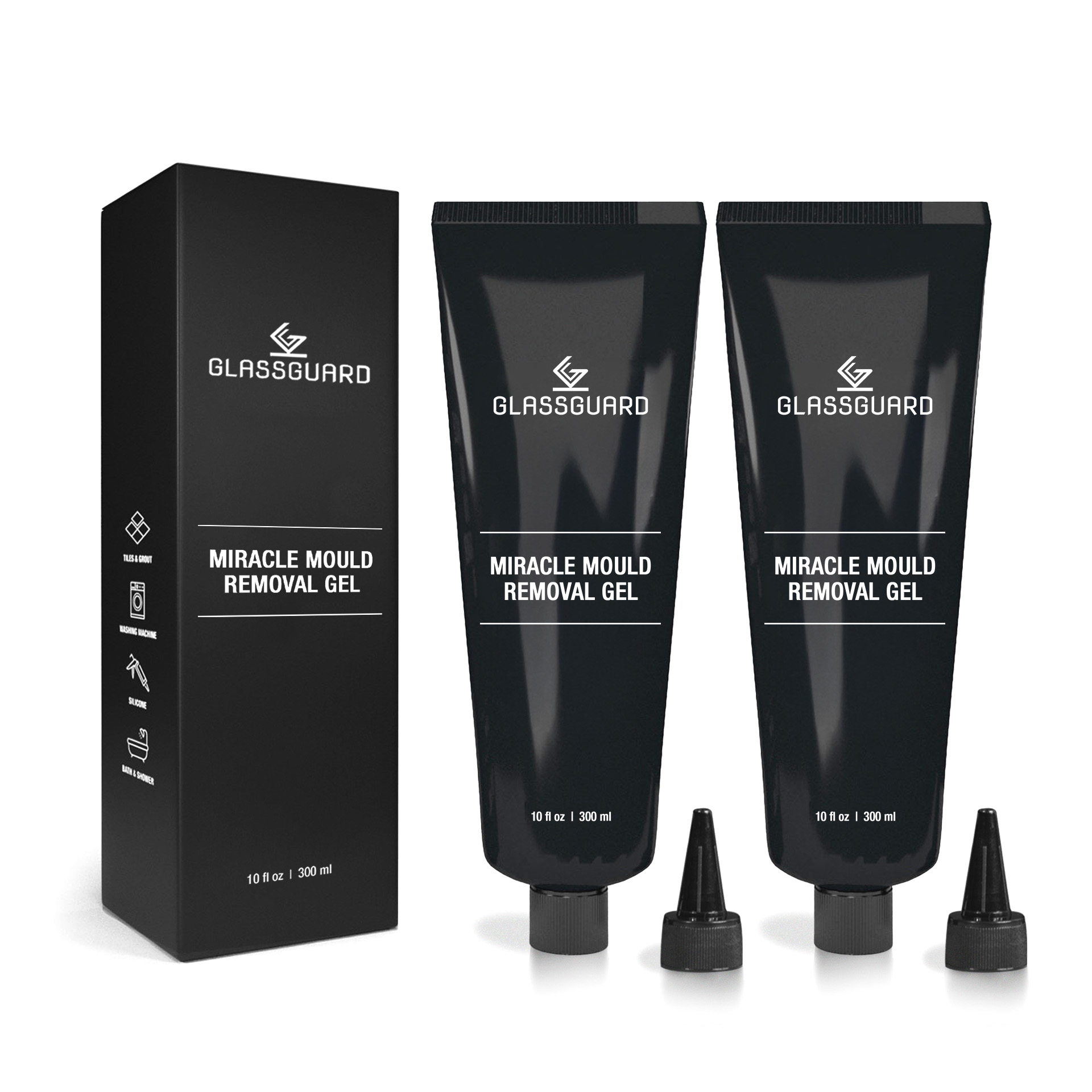 GLASSGUARD™  Miracle Mould Removal Gel x 2 image